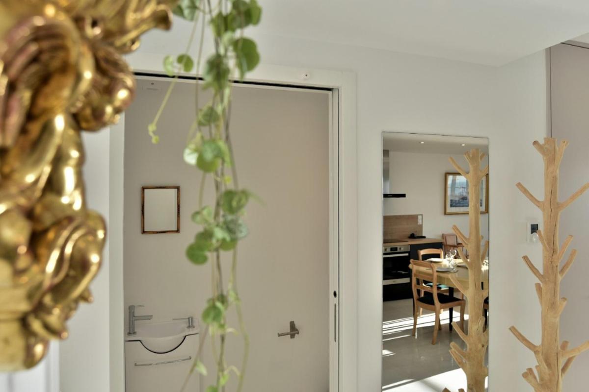 L Ostra 1, Appartement Haut Standing Front De Mer A Cancale Sur Le Port De La Houle Экстерьер фото