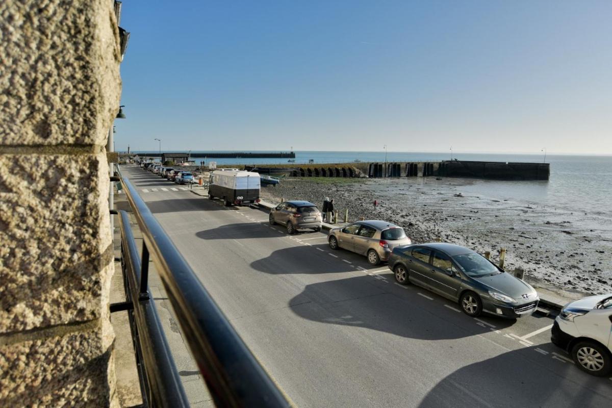 L Ostra 1, Appartement Haut Standing Front De Mer A Cancale Sur Le Port De La Houle Экстерьер фото